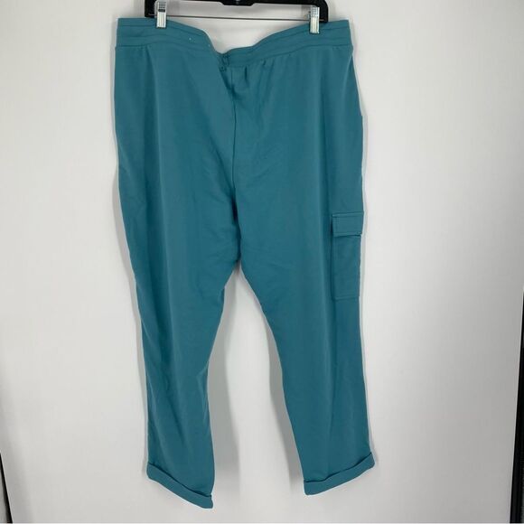 Croft & Borrow Women’s Light Blue Sweatpants size XXL - Picture 3 of 3
